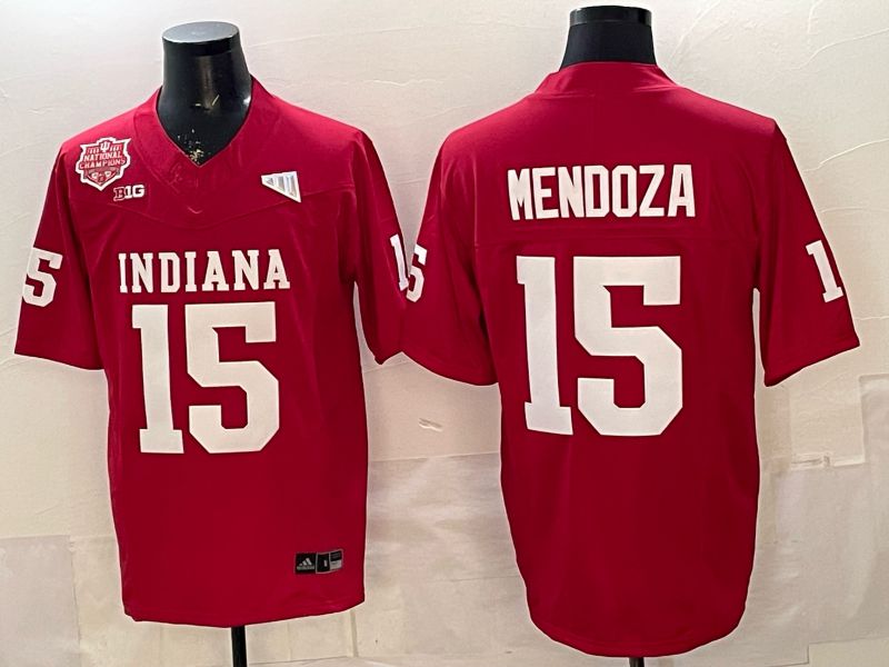 Men 2026 Ohio State Buckeyes #15 Mendoza Red 3th generations Limited NCAA Jersey 053